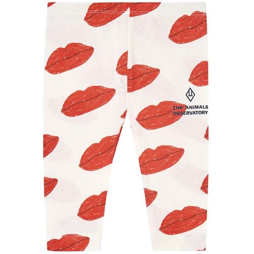The Animals Observatory Penguin Baby Leggings White 18 months  Hvid  18 måneder  Drenge, Piger
