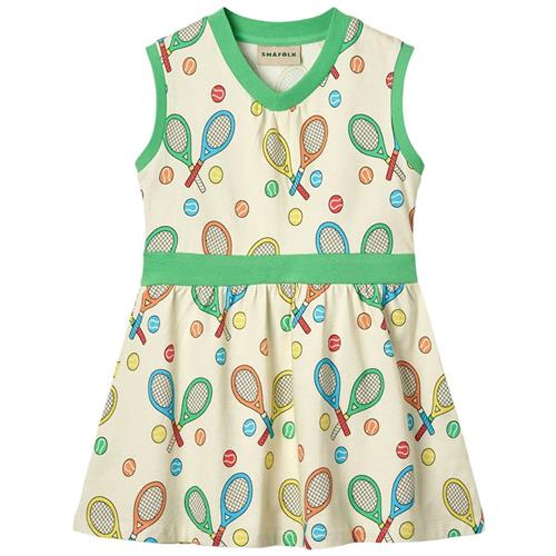 Småfolk Rackets Kjole Marshmallow 2-3 Y  Creme  2-3 år  Piger