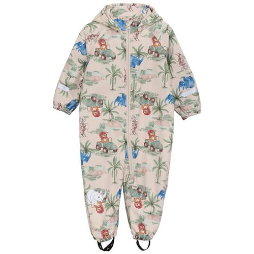 Celavi Mønstret Softshell-overall Dress Blues 80 cm  Creme  80 cm  Drenge, Piger