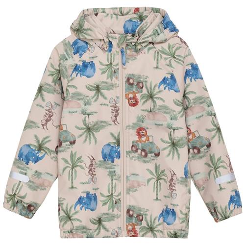 Celavi Mønstret Softshell Jakke Dress Blues 98 cm  Creme  98 cm  Drenge, Piger