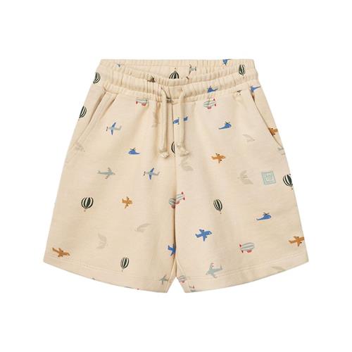 Liewood GOTS Gram Sweatshorts Aviator Ecru 92 cm  Creme  92 cm  Drenge, Piger
