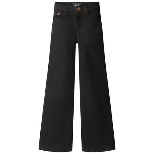 Molo Asta Woven Pants Black Black 92 cm  Sort  92 cm  Piger