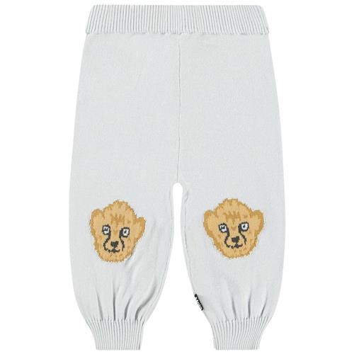 Molo Sol Soft Pants Skywriting 104cm  Blå  104 cm  Drenge, Piger