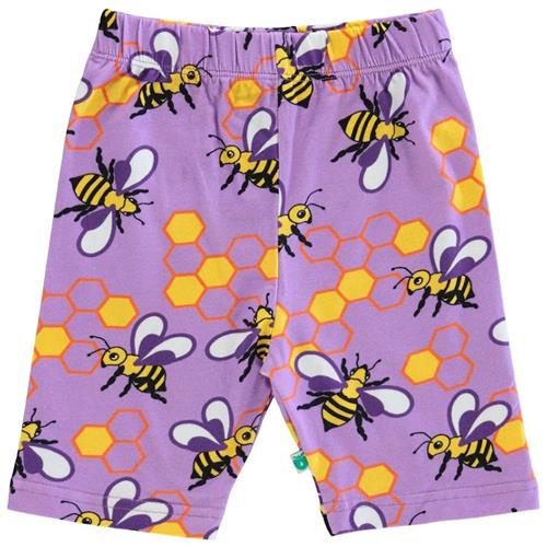 Småfolk Mønstret Shorts Med Bier Viola 7-8 Y  Lilla  7-8 år  Drenge, Piger