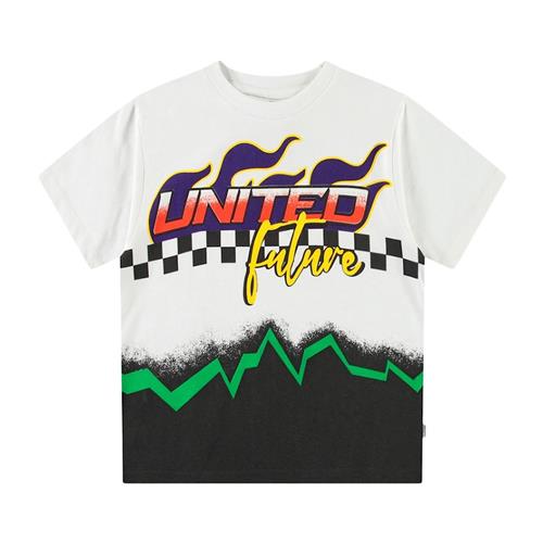 Molo Rodney Short-Sleeved T-Shirt United Future 122 cm  Hvid  122 cm  Drenge