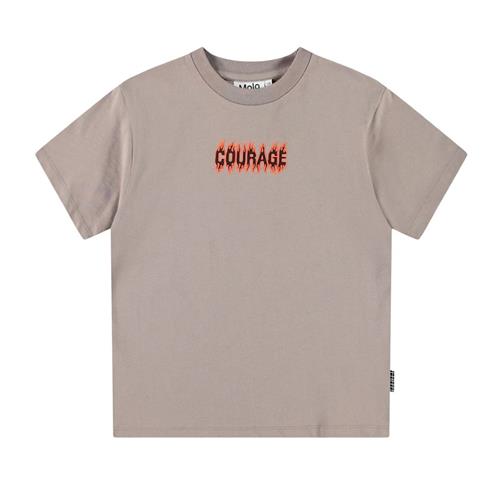 Molo Rodney Short-Sleeved T-Shirt Cinder Rock 104cm  Grå  104 cm  Drenge