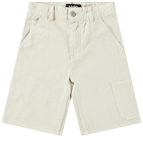 Molo Archie Woven Pants White Noise 146 cm  Hvid  146 cm  Drenge