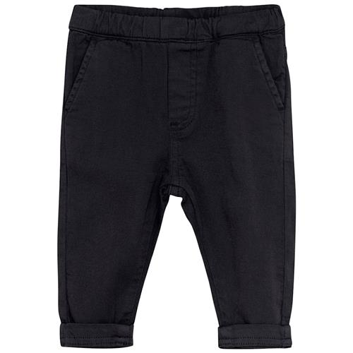 Minymo Plain Twill Bukser Dark Navy 68 cm  Blå  68 cm  Drenge