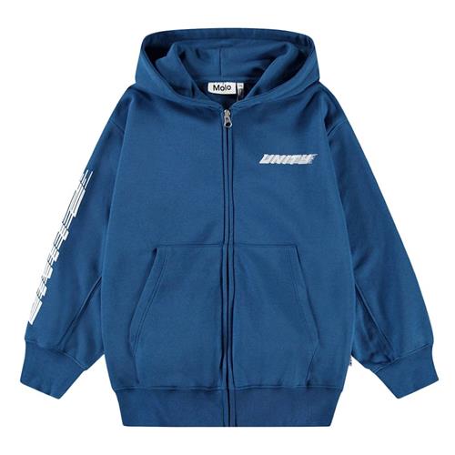 Molo Mazz Hoodie Best Blue 140 cm  Blå  140 cm  Drenge