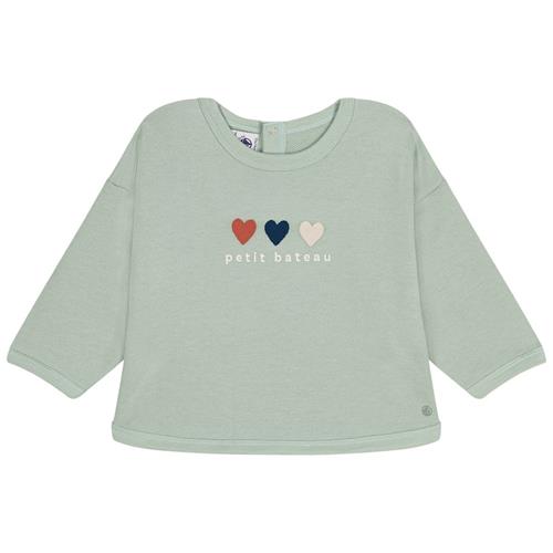 Petit Bateau Baby Sweatshirt Grøn 6 Months  Grøn  6 måneder  Drenge