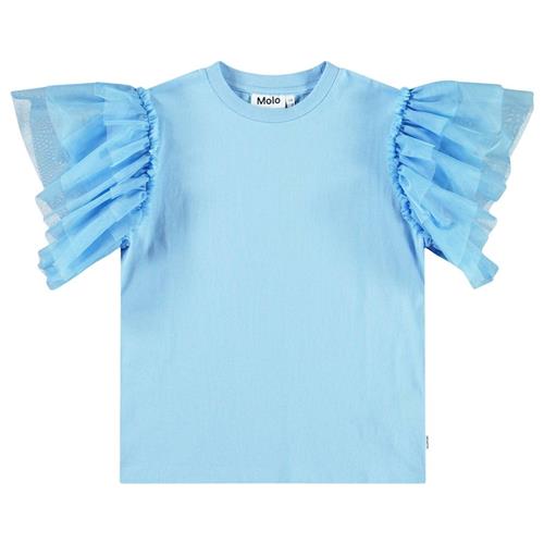 Molo Robyn Short Sleeve T-Shirt Day Sky 98 cm  Blå  98 cm  Piger
