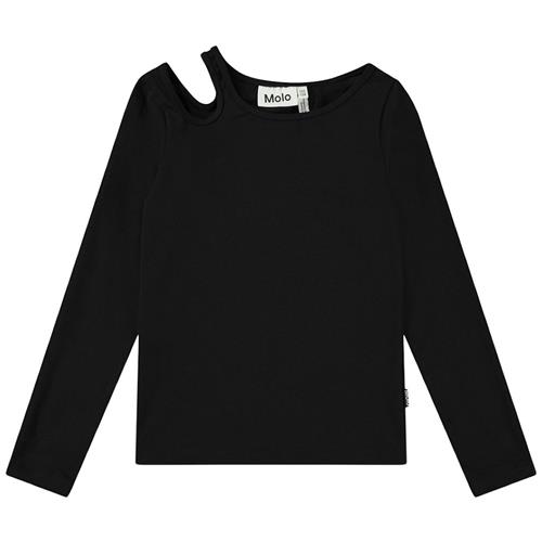 Molo Ramona Long-Sleeved T-Shirt Black 110/116 cm  Sort  110/116 cm  Piger