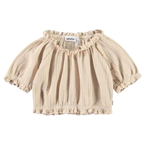 Molo Rafaela Blouse Brazilian Sand 122/128 cm  Beige  122/128 cm  Piger