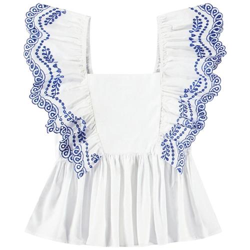 Molo Rosamond Blouse Crisp White 98/104 cm  Hvid  98/104 cm  Piger