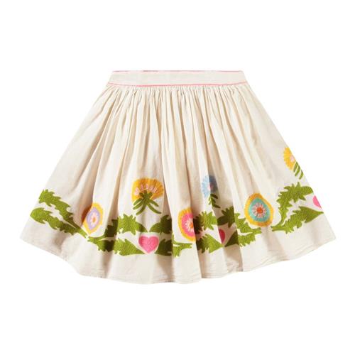 Molo Bonnie Skirt Dandelion Border 134/140 cm  Beige  134/140 cm  Piger