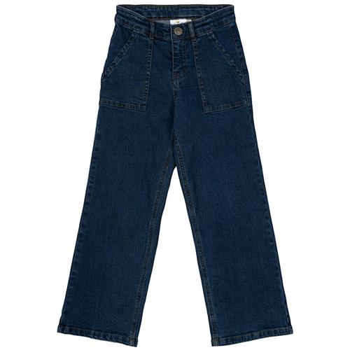 The New Nydia Brede Jeans Light Blue Denim Light Blue Denim 5-6 Y  Blå  5-6 år  Piger