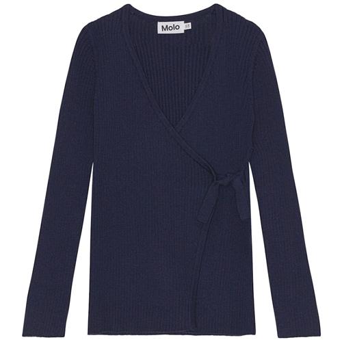 Molo Gwyn Cardigan Navy Sky 98/104 cm  Marineblå  98/104 cm  Piger