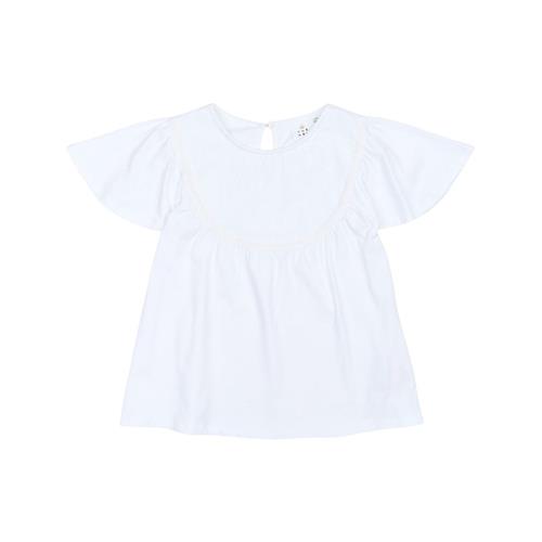 The New Navalia Til Toppen Bright White Bright White 11-12 Y  Hvid  11-12 år  Piger