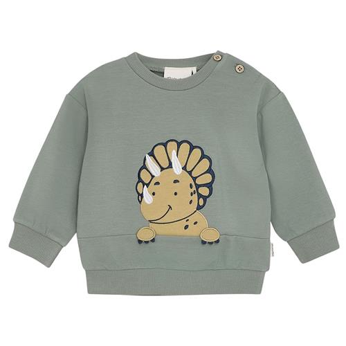 Minymo Sweatshirt Sea Spray 50 cm  Grøn  50 cm  Drenge, Piger
