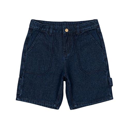 The New Navid Skøjteshorts Unwashed Denim Unwashed Denim 9-10 Y  Marineblå  9-10 år  Drenge