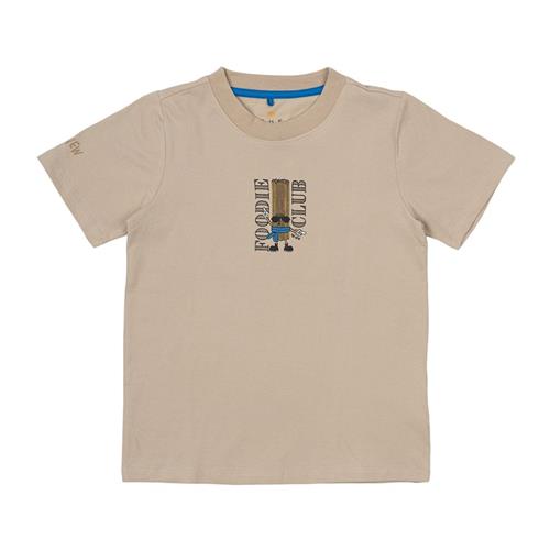 The New GOTS Norris Tee Feather Gray Feather Gray 9-10 Y  Grå  9-10 år  Drenge