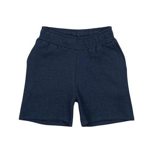 The New GOTS Nudvig Vaffelshorts Mood Indigo Mood Indigo 3-4 Y  Marineblå  3-4 år  Drenge