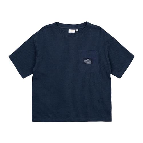 The New Nudvig Tee Mood Indigo Mood Indigo 3-4 Y  Marineblå  3-4 år  Drenge