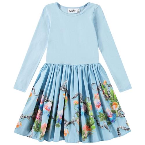 Molo Casie Long-Sleeved Dress Celebration 146/152 cm  Blå  146/152 cm  Piger