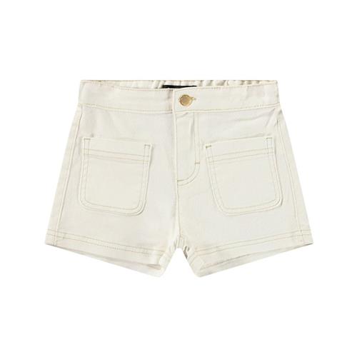 Molo Amanda Shorts Crisp White 110 cm  Hvid  110 cm  Piger