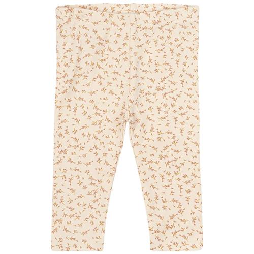 The New Siblings GOTS Nora Leggings White Swan White Swan 62 cm  Creme  62 cm  Piger