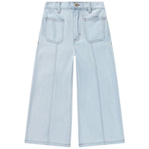 Molo Adionella Woven Pants Bleached Drapy 140 cm  Blå  140 cm  Piger