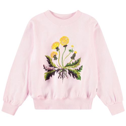 Molo Marge Sweatshirt Dandelion Glitter 98 cm  Lyserød  98 cm  Piger