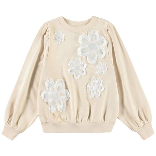 Molo Mary Sweatshirt Brazilian Sand 110 cm  Beige  110 cm  Piger