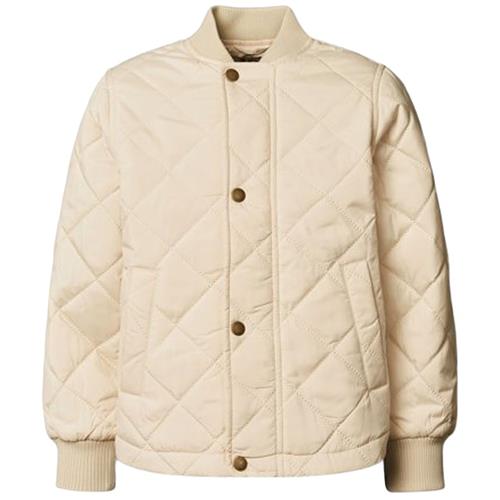 Molo Hallow Quilted Softshell Jacket Brazilian Sand 98/104 cm  Beige  98/104 cm  Drenge, Piger