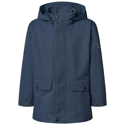 Molo Windy Rain Jacket Mood Blue 98/104 cm  Marineblå  98/104 cm  Drenge, Piger