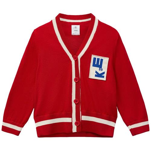 Wynken Tip Cardigan Red 4 Y  Rød  4 år  Drenge, Piger