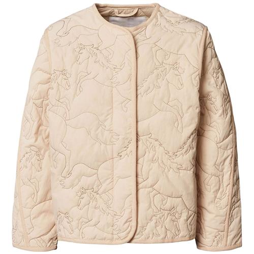 Molo Holley Quilted Jacket Brazilian Sand 122 cm  Beige  122 cm  Drenge, Piger