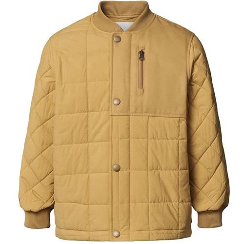 Molo Harold Quilted Jacket Suede 152 cm  Gul  152 cm  Drenge, Piger