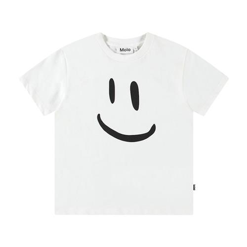 Molo Roxo T-Shirt White 104cm  Hvid  104 cm  Drenge, Piger