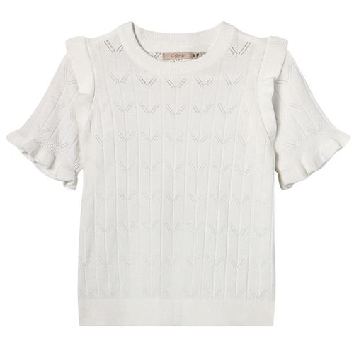 Fliink Sunny Bluse Cloud Dancer 12 months  Hvid  12 måneder  Drenge, Piger