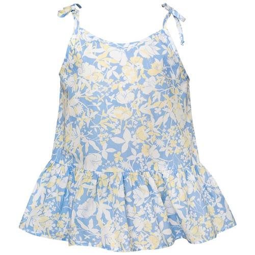 Paade Mode Blomstret Top Anemone Blue 5 Y  Blå  5 år  Piger
