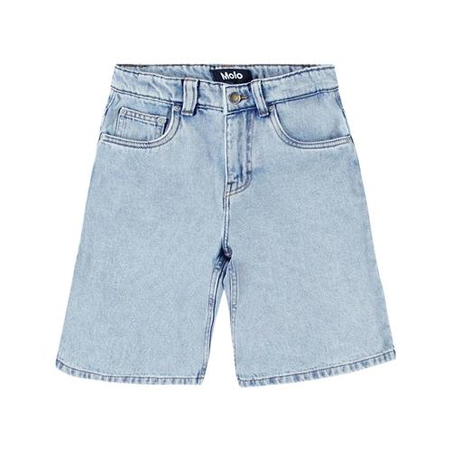 Molo Art Woven Pants Washed Down 140 cm  Blå  140 cm  Drenge, Piger