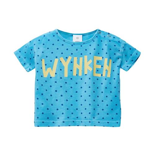 Wynken Mini Ribbon T-shirt Sky Blue 24 months  Blå  24 måneder  Drenge, Piger
