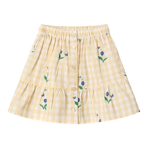 Fliink Agnes Flower Nederdel Sunlight Flower Aop 3 Y  Gul  3 år  Drenge, Piger