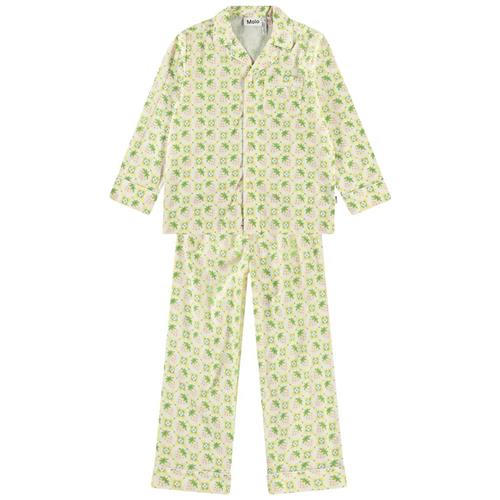 Molo Lex Pyjamas Pale Berries 104cm  Gul  104 cm  Drenge, Piger
