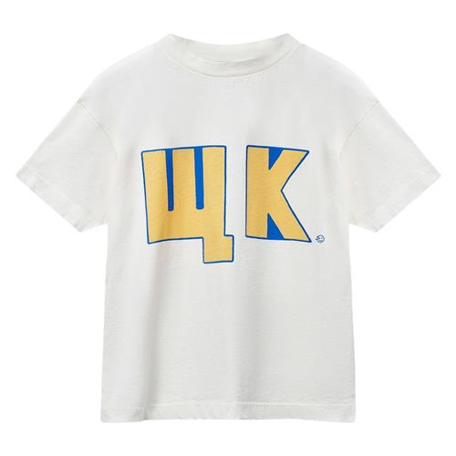 Wynken W.K T-shirt Ecru Amber 2 Y  Creme  2 år  Drenge, Piger