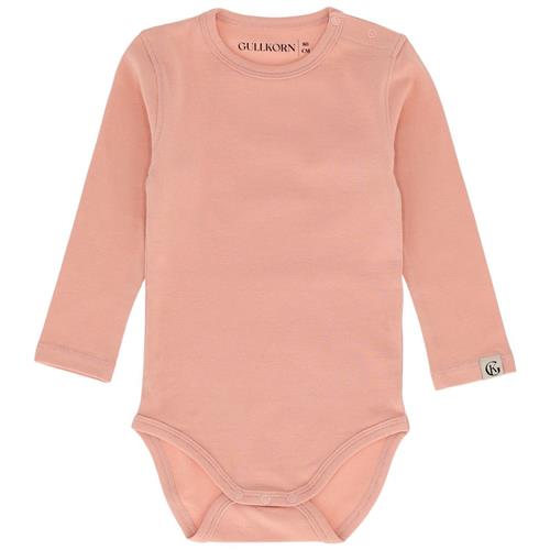 Gullkorn Villvette Babybody Lyserød 56 cm  Lyserød  56 cm  Drenge, Piger