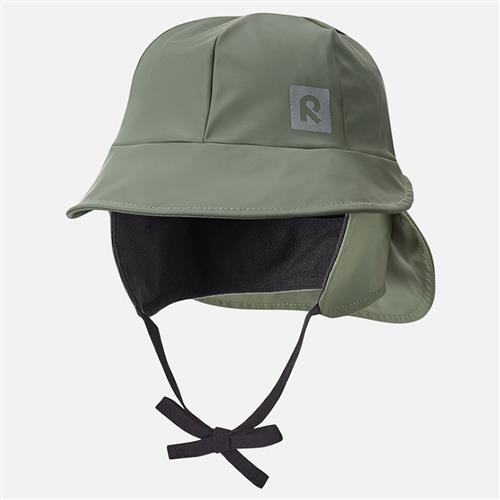 Reima Rainy Regnhat Greyish Green  Greyish Green-46 cm  Grøn  46 cm  Drenge, Piger