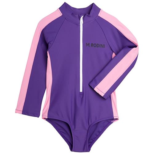 Mini Rodini Stripe Badedragt Lilla 80/86 cm  Lilla  80/86 cm  Piger