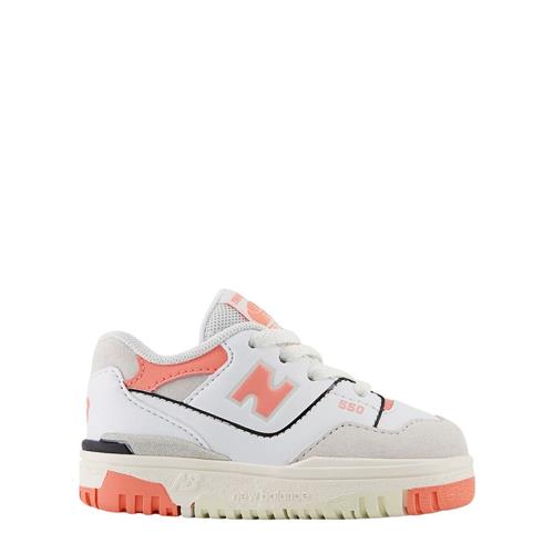 New Balance 550 Baby Lace Sneakers White White 21.5 EU  Hvid  21.5 EU  Drenge, Piger